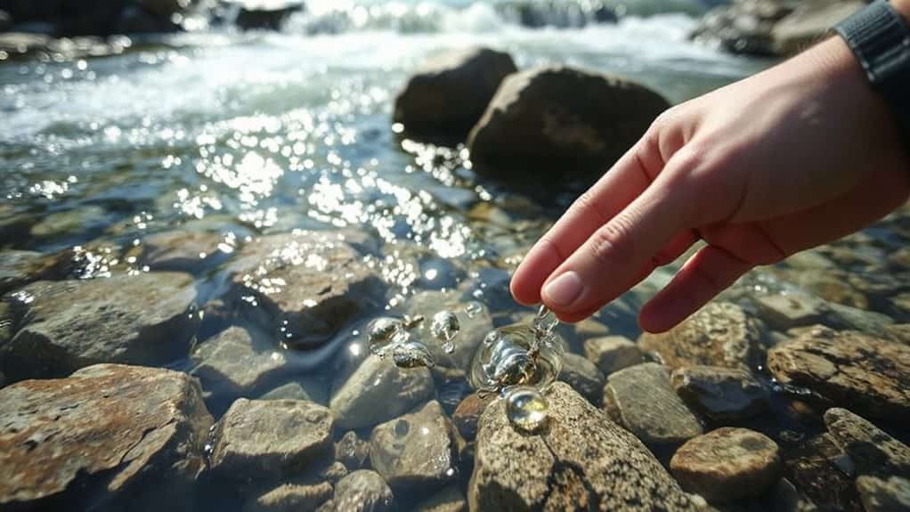 clear stream can be contaminated