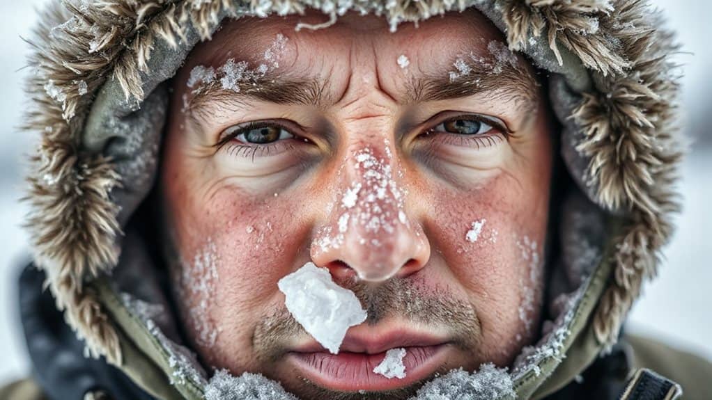 cold risk from windchill