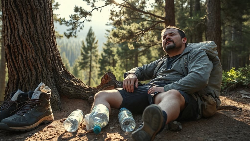 dehydration and calorie deficit dangers