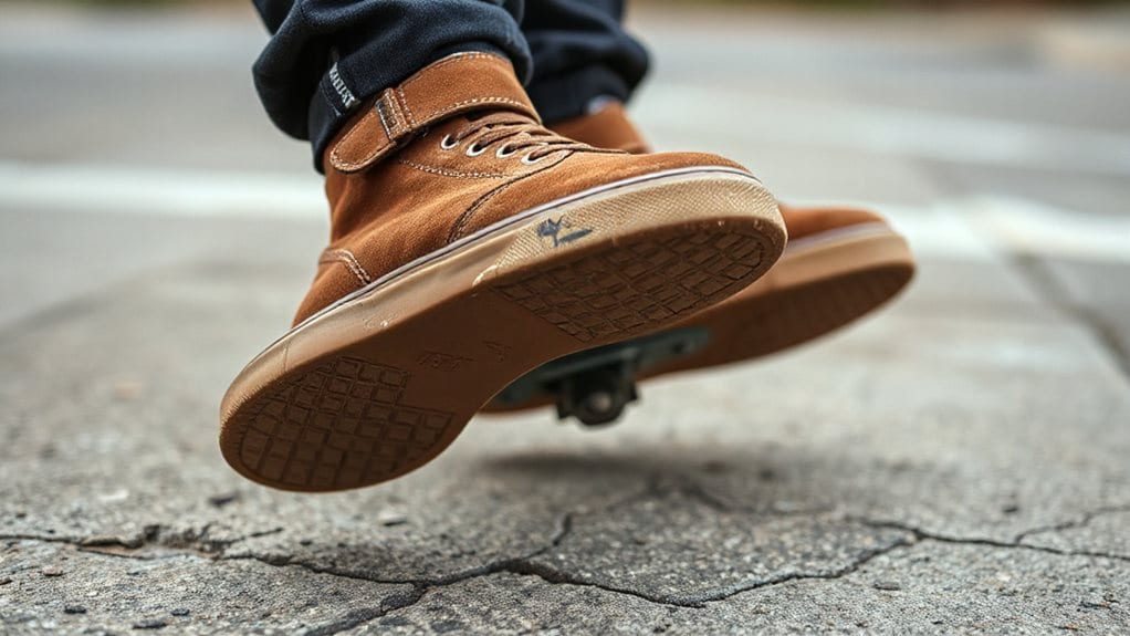 durable low profile skate footwear