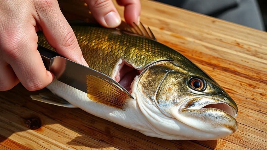 follow bone slice horizontally