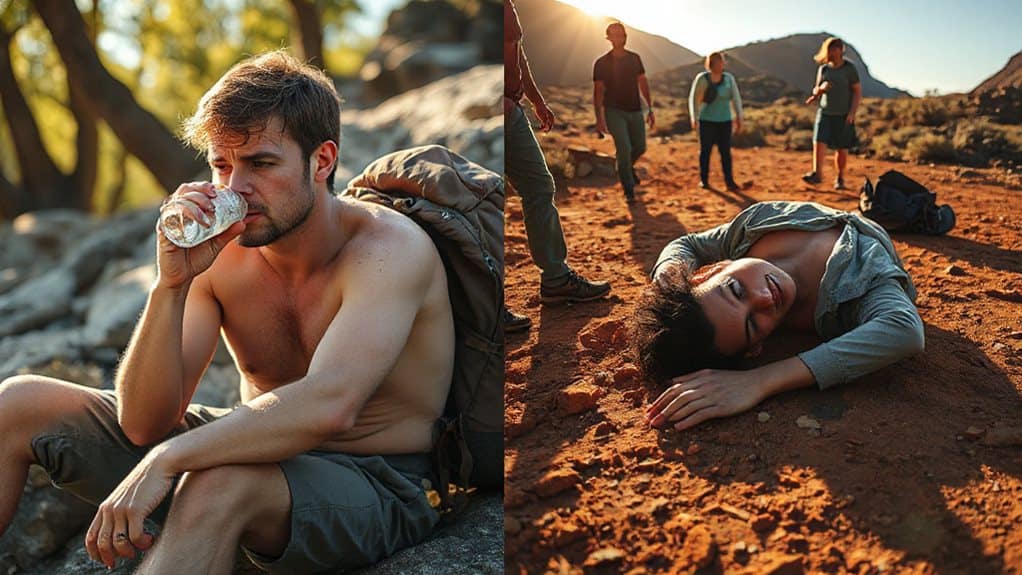 heat exhaustion versus heatstroke differences