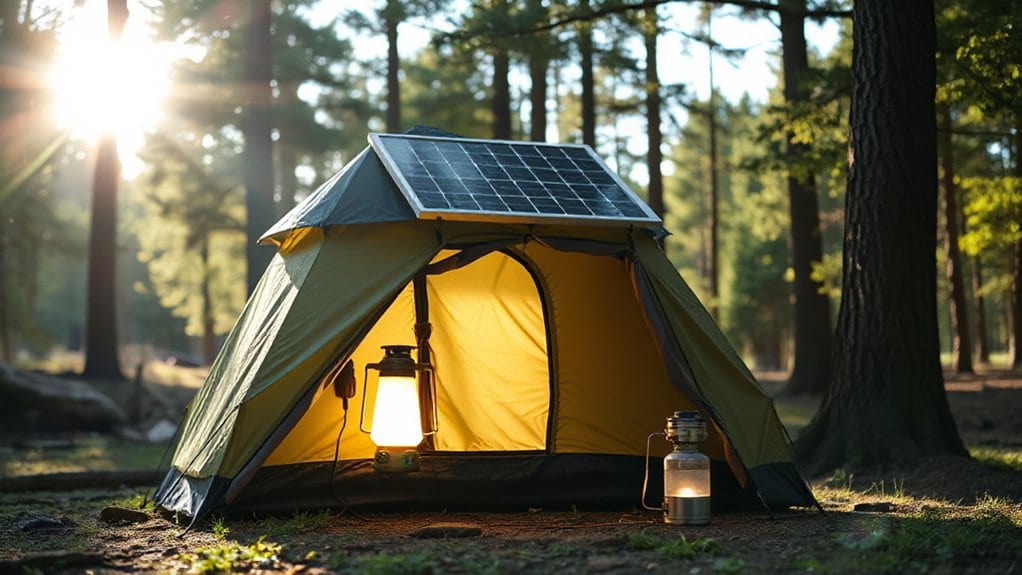 high efficiency portable solar setup