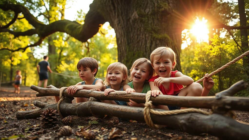 outdoor play ideas kids love