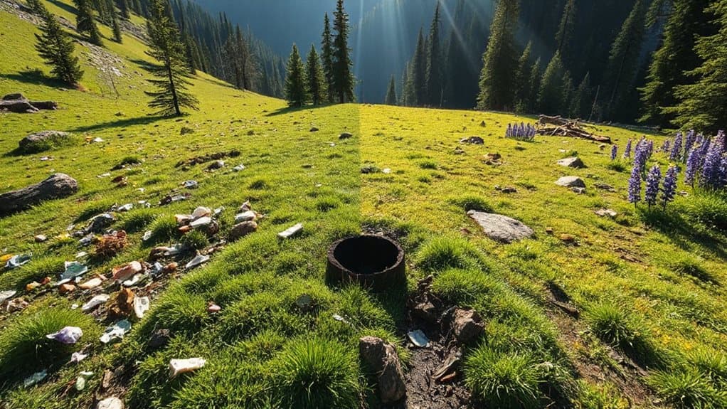 protect nature with minimal impact