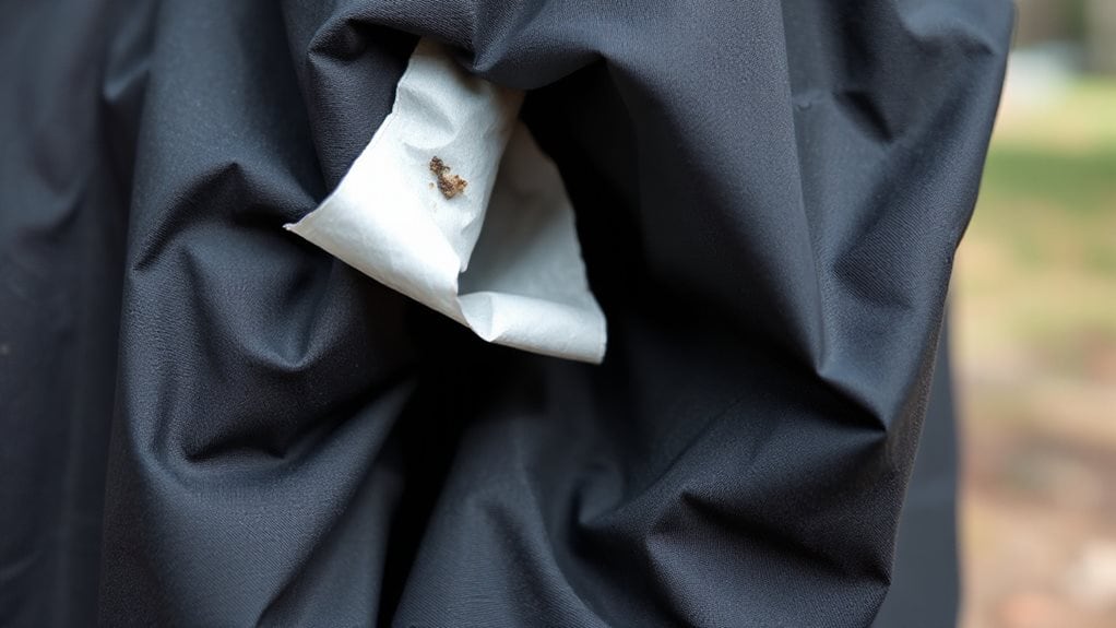 repair peeling seam tape