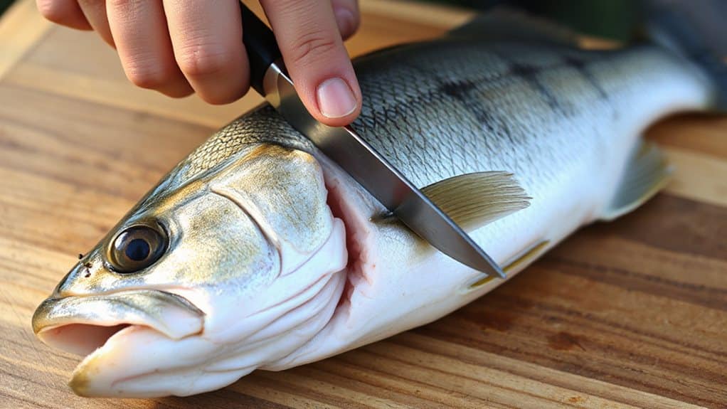 skin off meat sparing precision