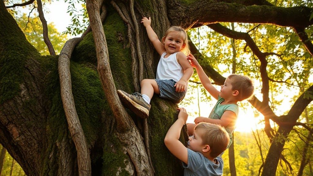 unstructured outdoor play benefits
