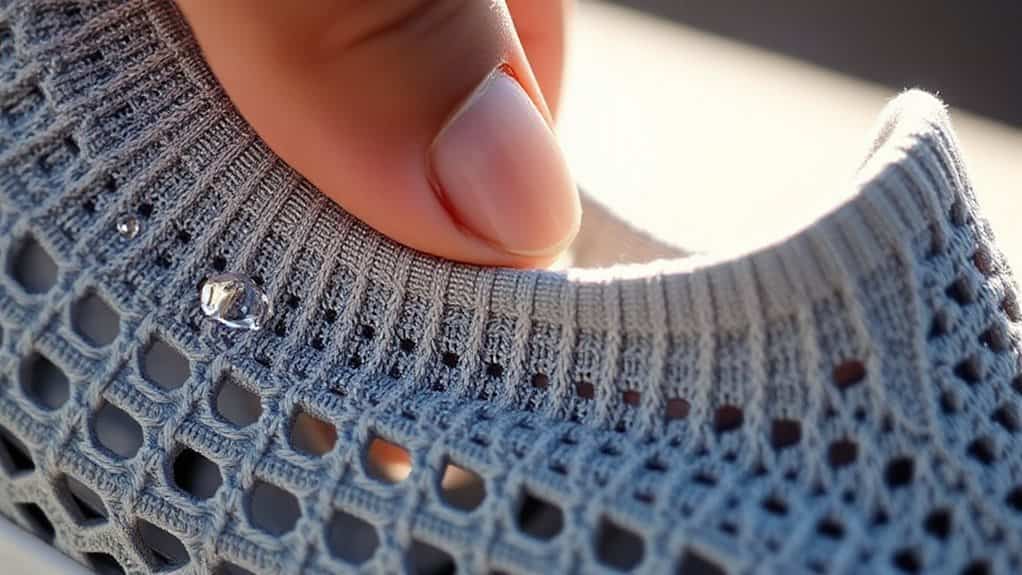 upper materials dictate comfort and breathability