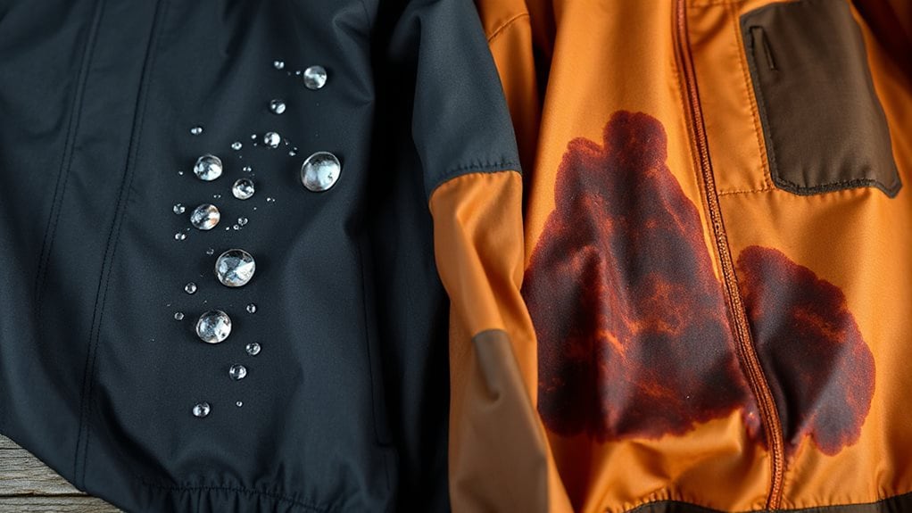 waterproof blocks water pressure