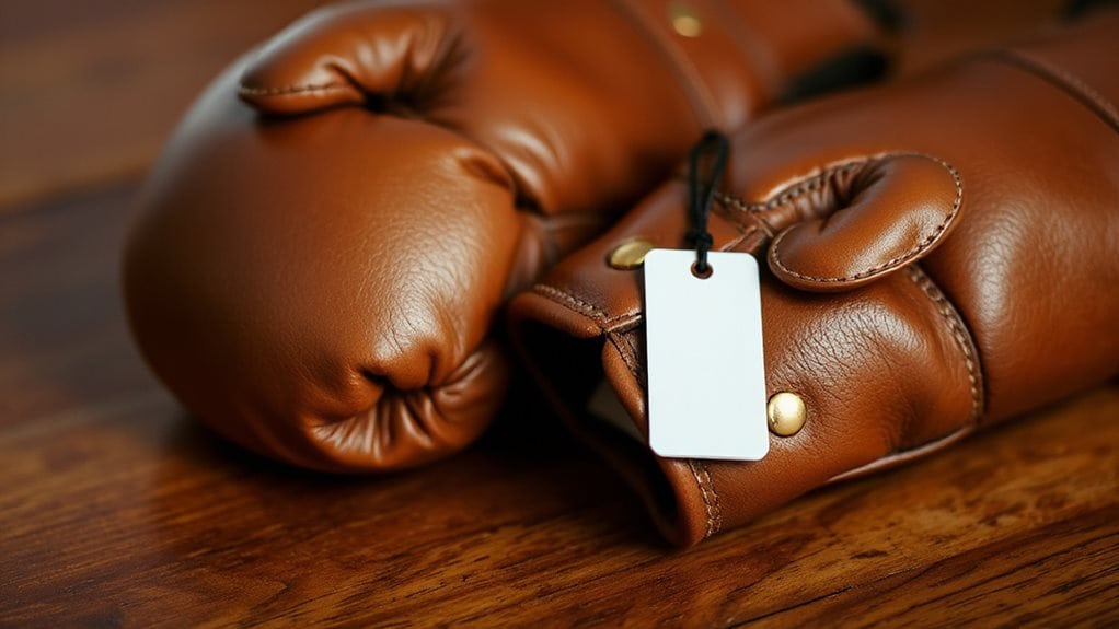 durable engineered leather training gloves