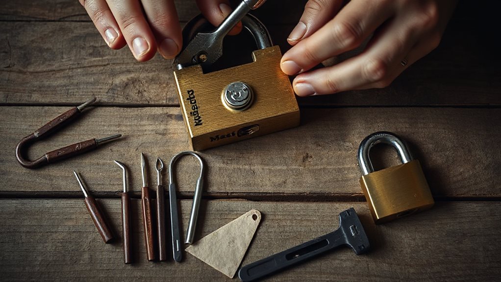 essential tools for lockpicking