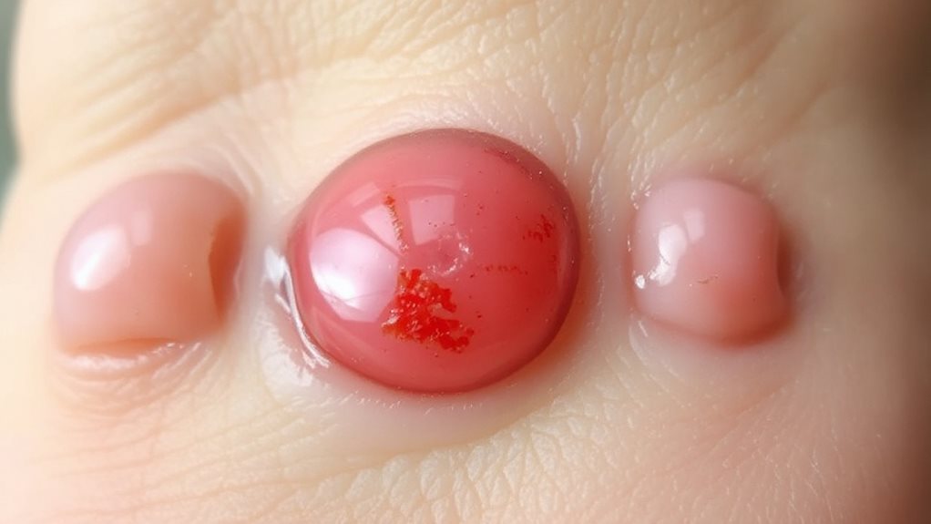 fluid cushion protects healing