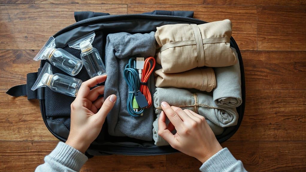 leak proof toiletries tangle free cables