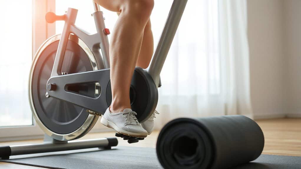 low impact cycling protects joints
