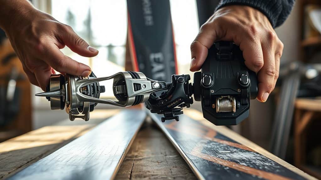 match bindings to skiing style