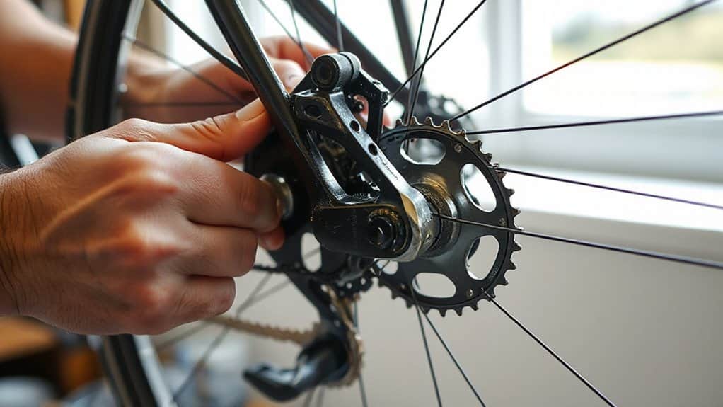 pinpoint cable chain alignment