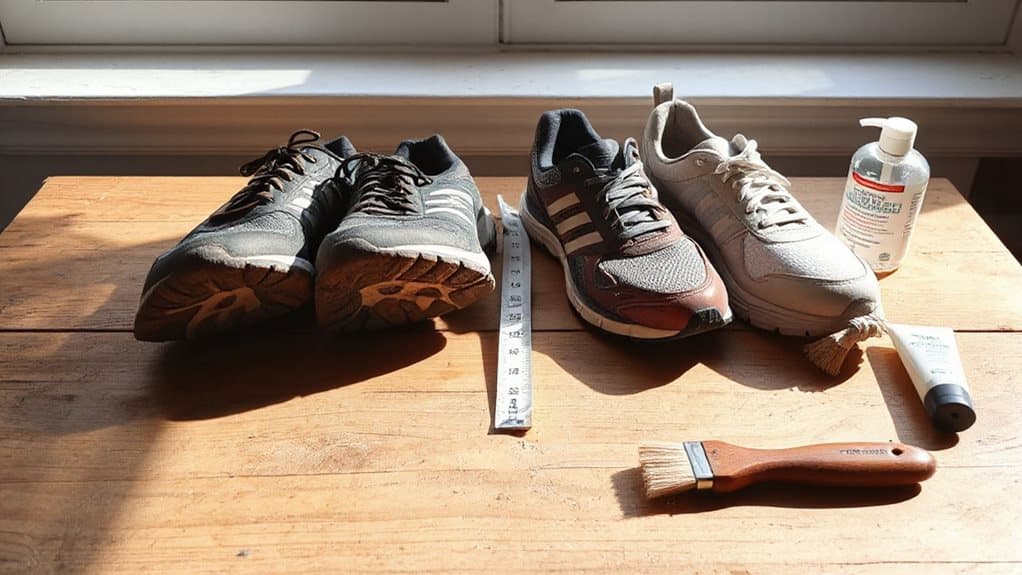 replace shoes every 300 500 miles