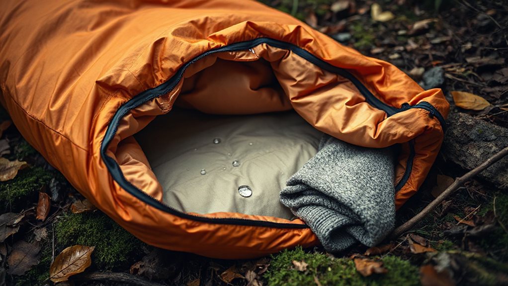 adjust bag pad clothes insulation effect