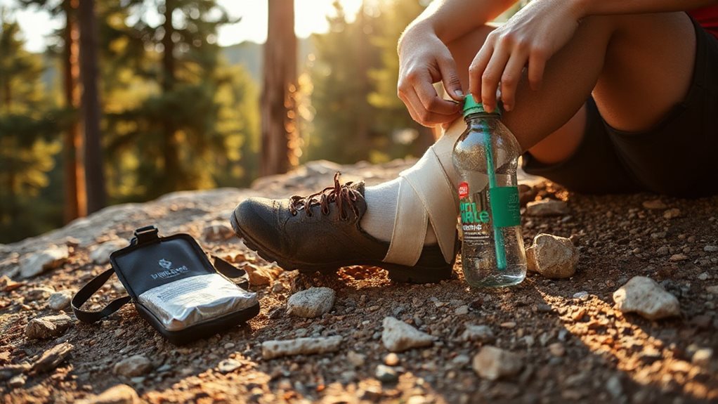 ankle swelling start rices protocol