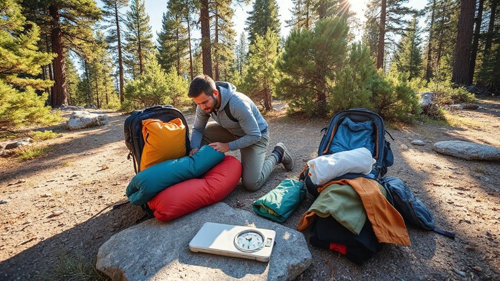 backpack size fit weight distribution