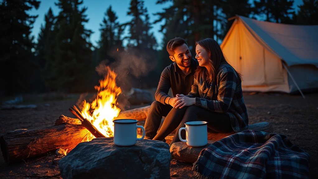 camping fuels social connection and couple bonding