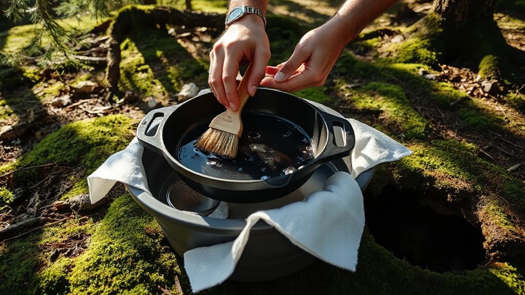 clean campsite spotless aftercare