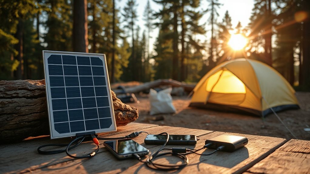 compact usb power banks solar options