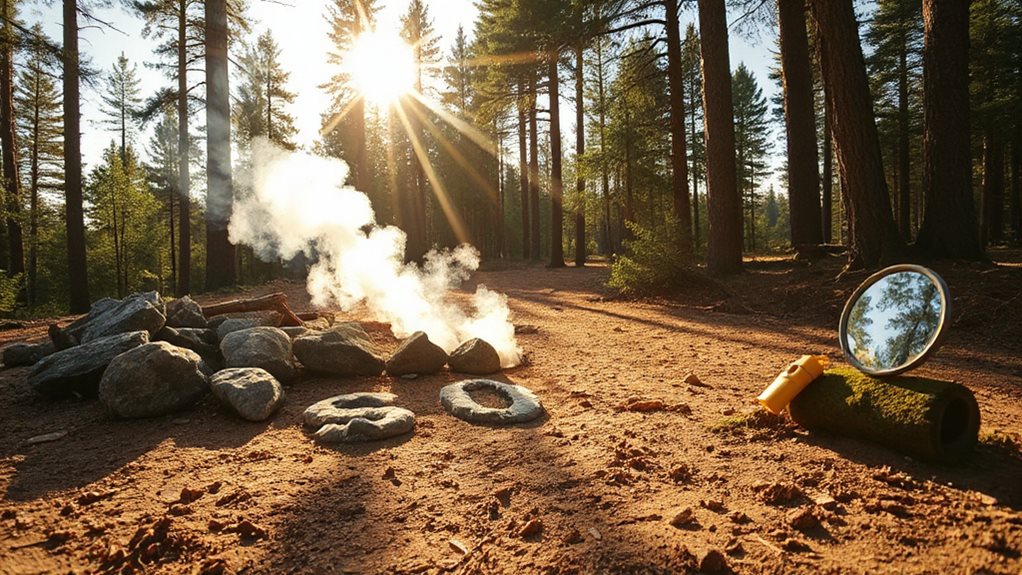 emergency signaling for wilderness situations