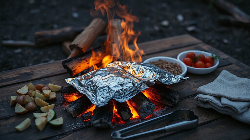 foil packets lock in moisture