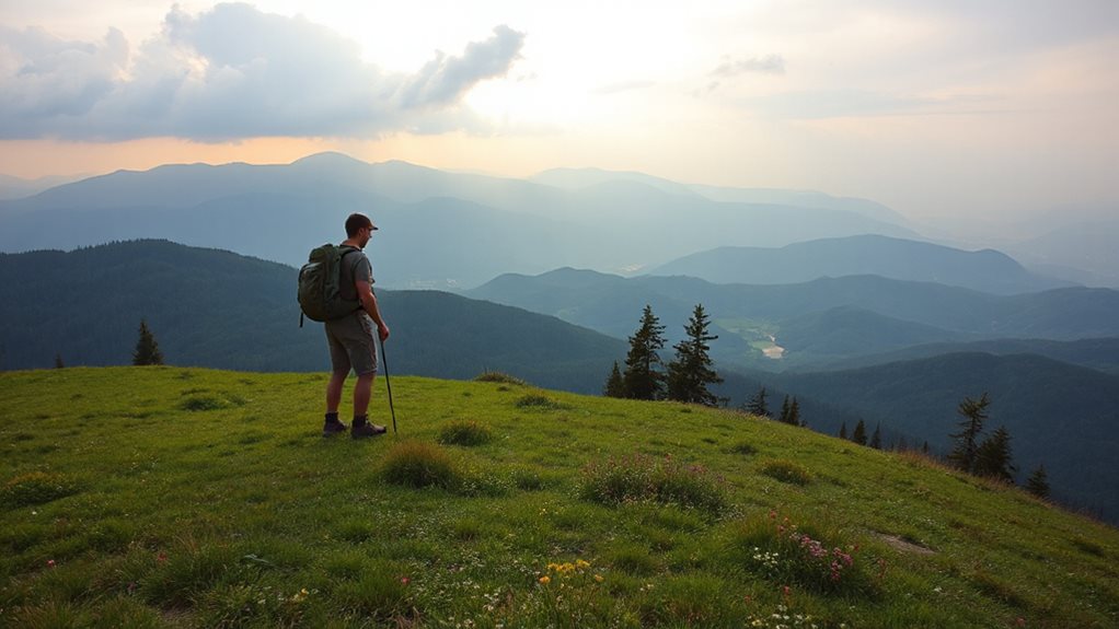 forney ridge to andrews bald