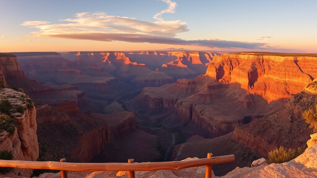 grand canyon overlooks without hiking
