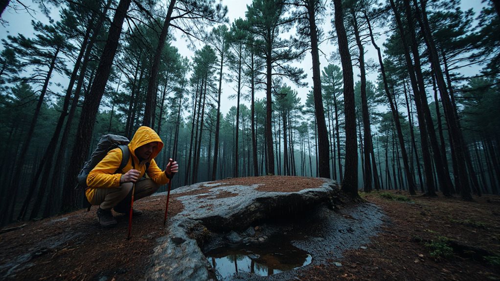 high well drained flood safe campsite