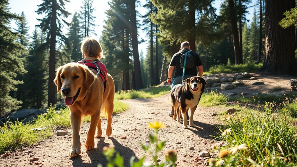 hiking with dogs safety tips