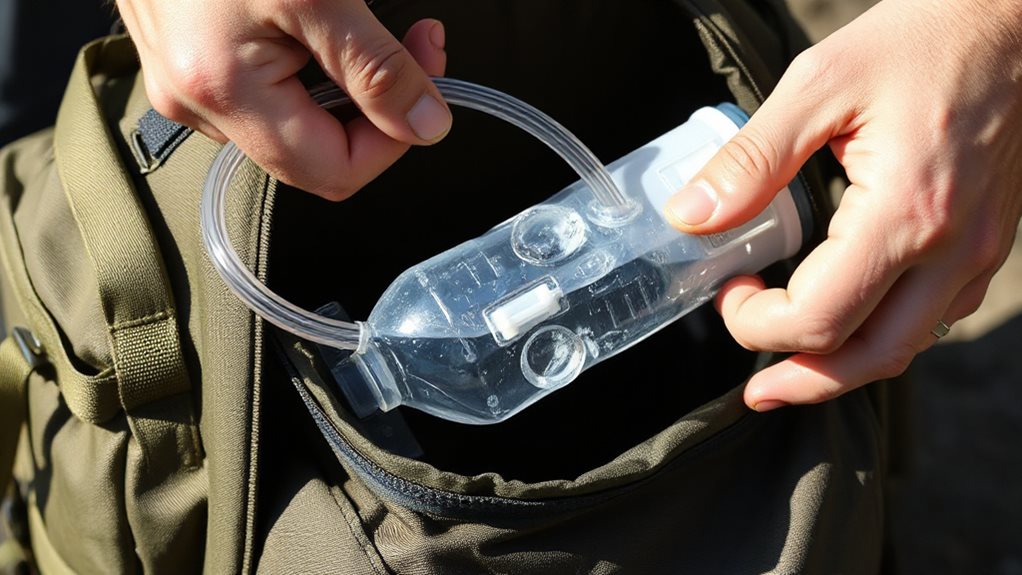 hydration bladder setup steps