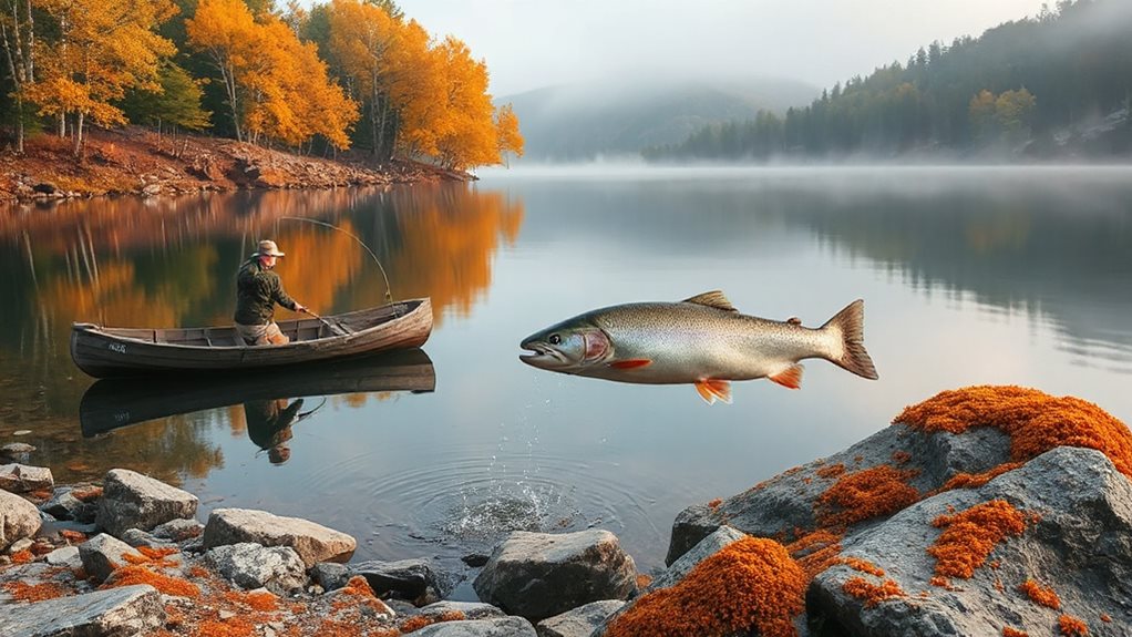 landlocked salmon and bass hotspots