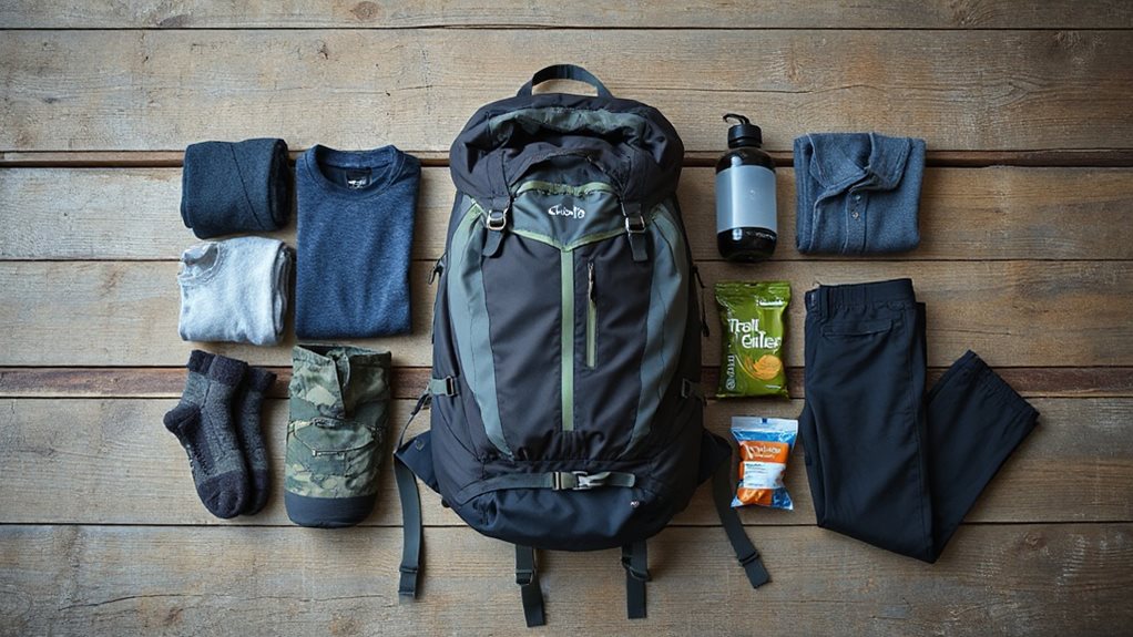 layered hiking clothing for changing weather