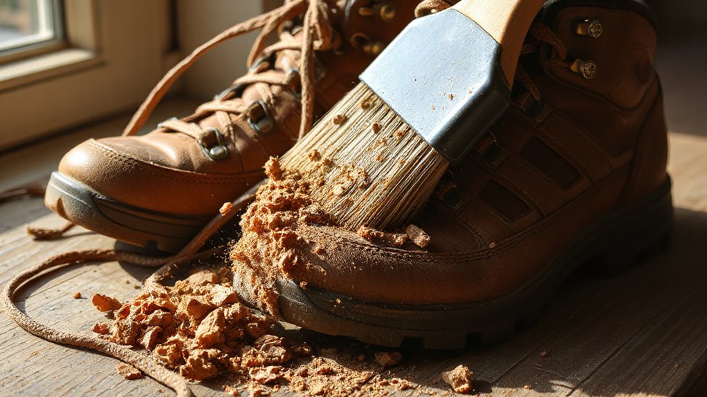loosen laces remove insoles
