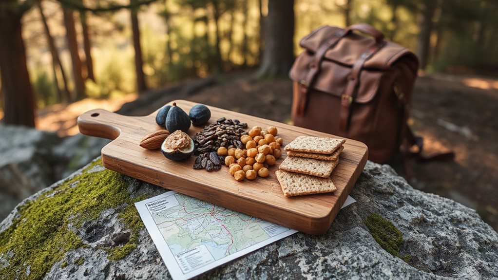 low sugar high fiber trail snacks