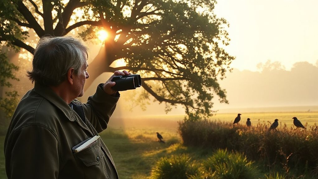 naked eye spotting guides binoculars