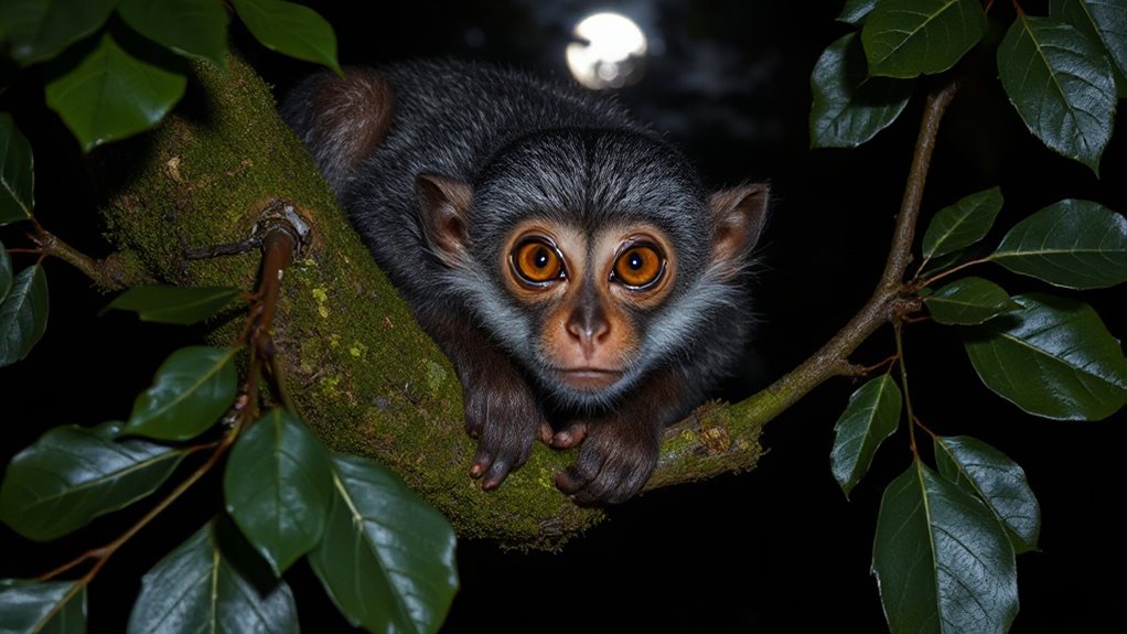 night monkeys thrive in dim forests