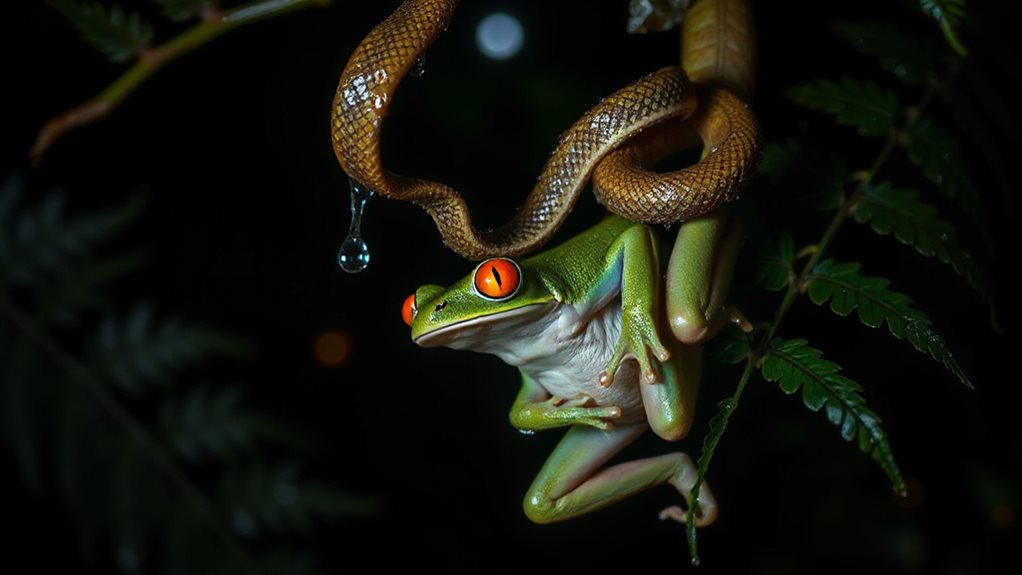 night time predators shape forest microhabitats