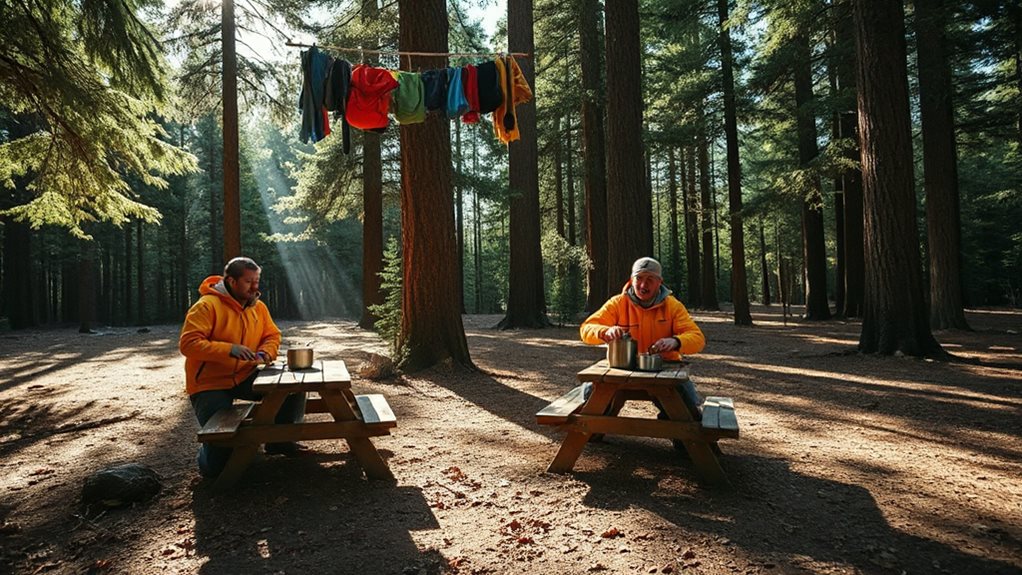 noise and visibility deter bears