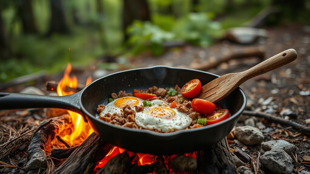 one pan trail breakfast skillet