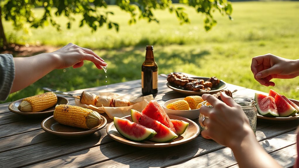 outdoor meals taste better overall