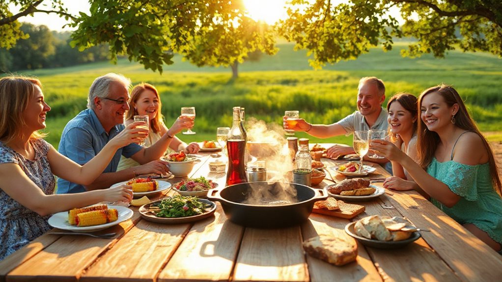 outdoor mood enhances flavor perception