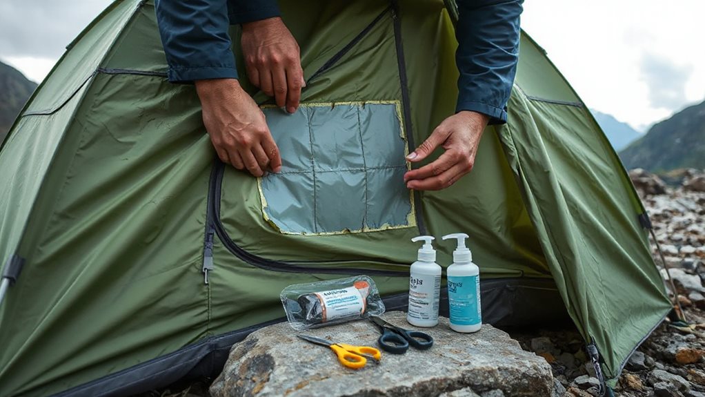 quick field tent repair tips
