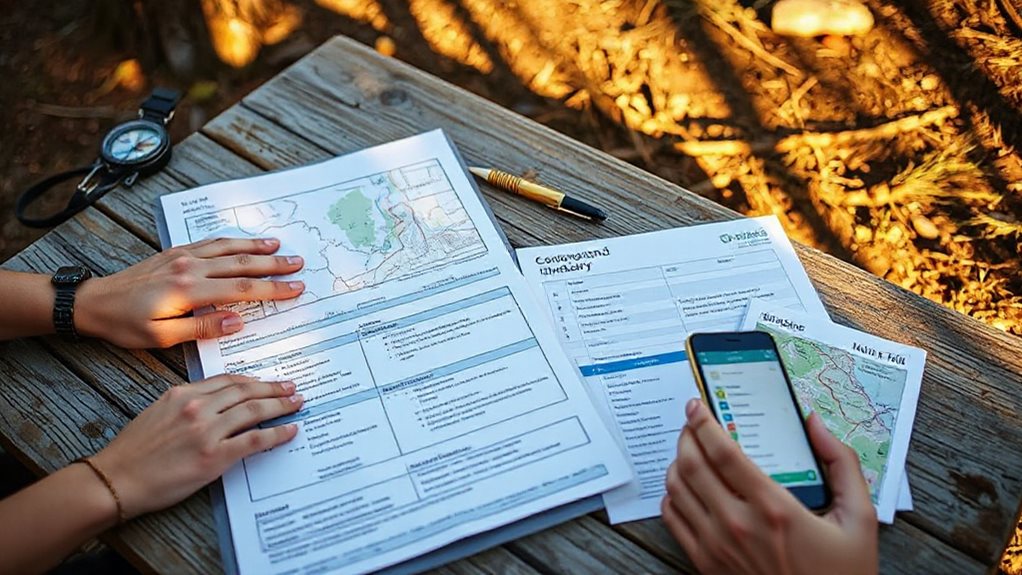 review and share safety itinerary