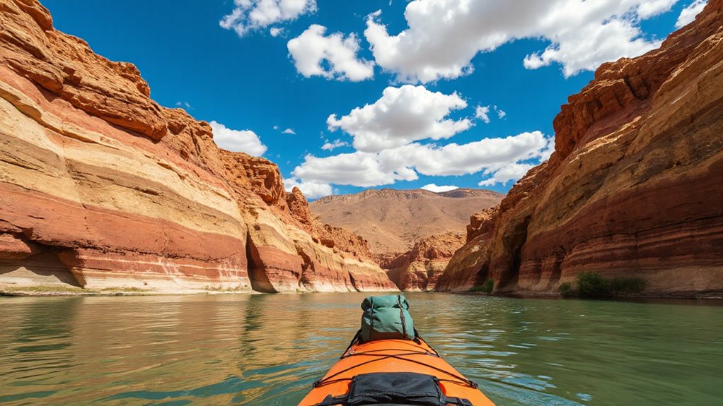 rio grande canyon to desert paddle itinerary
