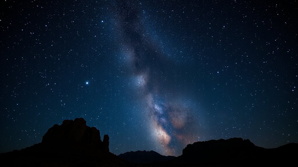 rural skies reveal fainter stars